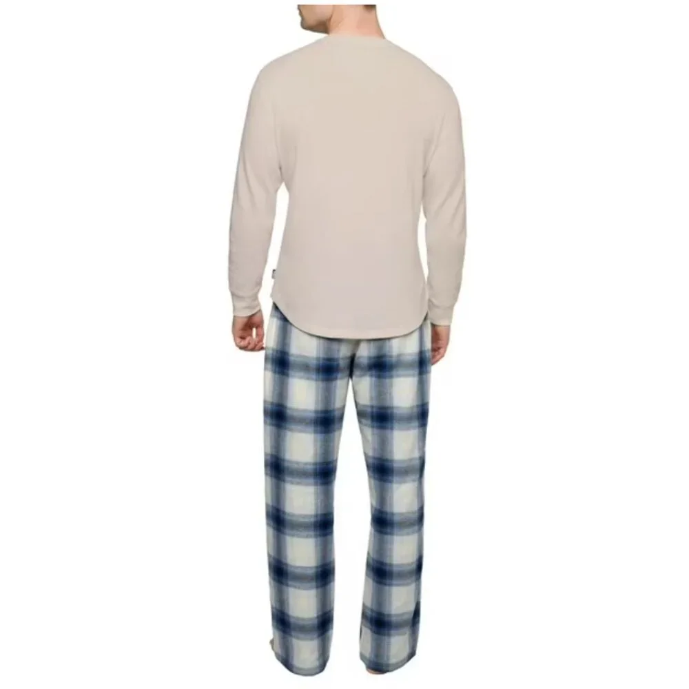 Eddie Bauer Men's 2 Piece Flannel Pajama Set In Size Small NWT